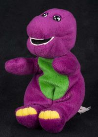 Gund Lyons Group Mini Bean Bag Barney the Dinosaur Stuffed Animal Plush Toy